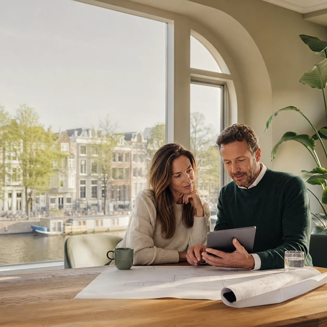 Royal Label bespreekt een energie- en dossierroute in Amsterdam